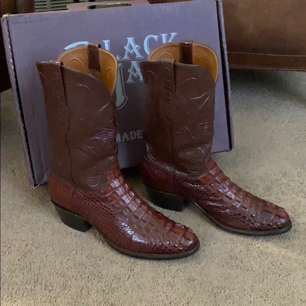 Black Jack Alligator Boots